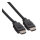 ROLINE GREEN HDMI High Speed Kabel mit Ethernet, TPE, schwarz, 1 m