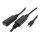 ROLINE USB 3.2 Gen 1 Aktives Repeater Kabel, Typ A - C, schwarz, 10 m