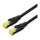 ROLINE Outdoor Patchkabel Cat.6A (Class EA) S/FTP (PiMF), Litzendraht, LSOH, schwarz, 0,3 m