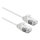 ROLINE UTP DataCenter Patchkabel Cat.6A (Class EA), LSOH, slim, wei, 1 m