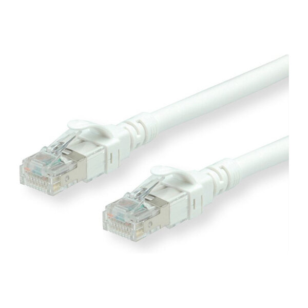 ROLINE Patchkabel Cat.6A S/FTP (PiMF), Component Level, LSOH, wei, 7,5 m
