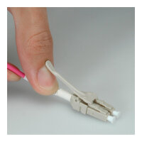 ROLINE LWL-Kabel 50/125m OM4, LC/LC, Low-Loss-Stecker, violett, 7 m