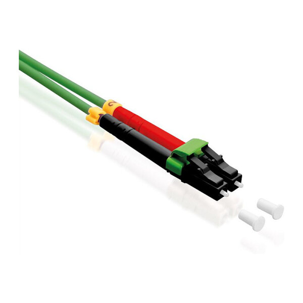 ROLINE LWL-Kabel 50/125m OM5, LC/LC, LSOH, grn, 1 m