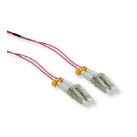 ROLINE LWL-Kabel SLIM 50/125m OM4, LSOH, LC/LC, violett, 7 m