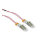 ROLINE LWL-Kabel SLIM 50/125m OM4, LSOH, LC/LC, violett, 7 m