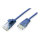 ROLINE GREEN UTP Patchkabel Cat.6A (Class EA), LSOH, slim, blau, 1,5 m