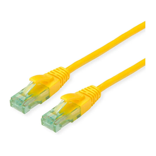 ROLINE RM Patchkabel Cat.6A UTP, gelb, 7 m