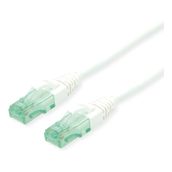 ROLINE RM Patchkabel Cat.6A UTP, wei, 0,3 m