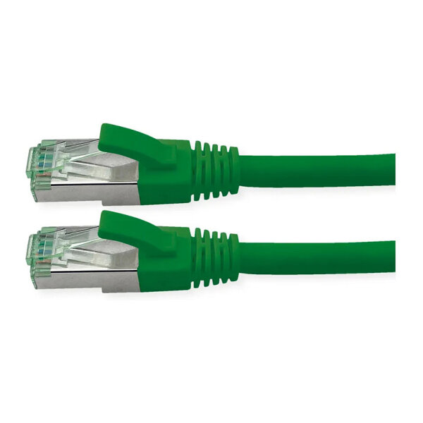 ROLINE RM Patchkabel Cat.6A S/FTP (PiMF), grn, 3 m