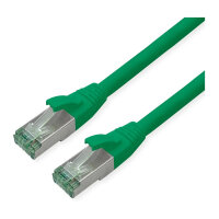 ROLINE RM Patchkabel Cat.6A S/FTP (PiMF), grn, 0,3 m