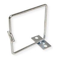 ROLINE Kabelse, 80x80 mm, Metall, Kabeleinfhrung seitlich