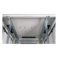 ROLINE 19-Zoll Serverschrank Basic 42 HE, 800x1000 BxT perforiert grau