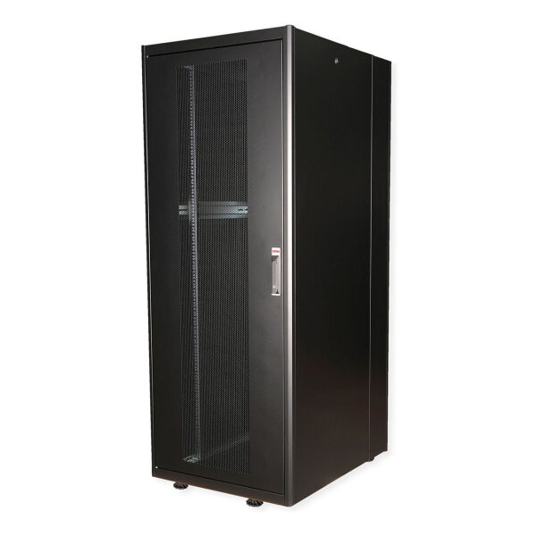 ROLINE 19-Zoll Serverschrank Basic 42 HE, 800x1000 BxT perforiert schwarz