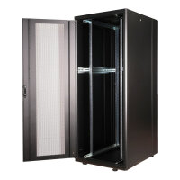 ROLINE 19-Zoll Serverschrank Basic 42 HE, 800x1000 BxT perforiert schwarz