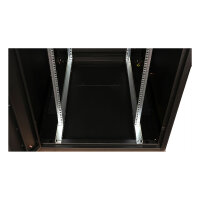 ROLINE 19-Zoll Serverschrank Basic 42 HE, 800x1000 BxT perforiert schwarz
