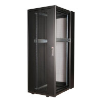 ROLINE 19-Zoll Serverschrank Basic 42 HE, 800x1000 BxT perforiert schwarz