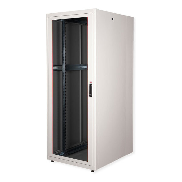 ROLINE 19-Zoll Netzwerkschrank Basic 42 HE, 800x1000 BxT Glastr grau