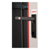 ROLINE 19-Zoll Netzwerkschrank Basic 42 HE, 800x1000 BxT Glastr grau