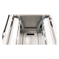 ROLINE 19-Zoll Netzwerkschrank Pro 26 HE, 800x1000 BxT Glastr grau