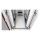 ROLINE 19-Zoll Netzwerkschrank Pro 42 HE, 800x1200 BxT Glastr grau