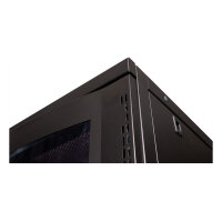 ROLINE 19-Zoll Serverschrank Pro 26 HE, 600x1000 BxT schwarz Plexiglas