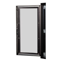 ROLINE 19-Zoll Serverschrank Pro 26 HE, 600x1000 BxT schwarz Plexiglas