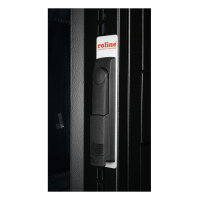 ROLINE 19-Zoll Serverschrank Pro 42 HE, 600x1000 BxT schwarz Plexiglas
