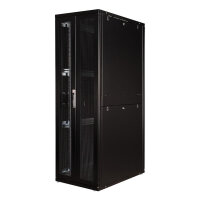 ROLINE 19-Zoll Serverschrank Pro 42 HE, 600x1000 BxT schwarz Plexiglas
