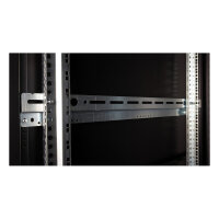 ROLINE 19-Zoll Serverschrank Pro 42 HE, 600x1000 BxT schwarz Plexiglas