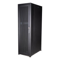 ROLINE 19-Zoll Serverschrank Basic 42 HE, 600x1000 BxT perforiert schwarz