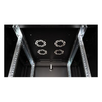 ROLINE 19-Zoll Netzwerkschrank Basic 42HE, 800x800 BxT Glastr schwarz
