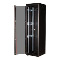 ROLINE 19-Zoll Netzwerkschrank Pro 42 HE, 600x600 BxT Glastr schwarz