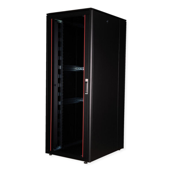 ROLINE 19-Zoll Netzwerkschrank Pro 42 HE, 800x1000 BxT Glastr schwarz