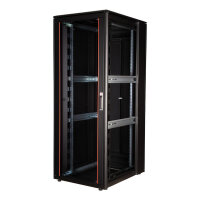 ROLINE 19-Zoll Netzwerkschrank Pro 42 HE, 800x1000 BxT Glastr schwarz