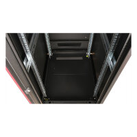 ROLINE 19-Zoll Netzwerkschrank Pro 26 HE, 600x800 BxT Glastr schwarz