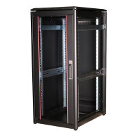 ROLINE 19-Zoll Netzwerkschrank Pro 26 HE, 600x800 BxT Glastr schwarz