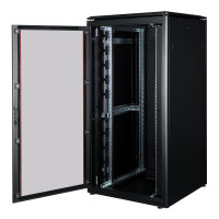 ROLINE 19-Zoll Netzwerkschrank Pro 32 HE, 800x800 BxT Glastr schwarz