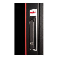 ROLINE 19-Zoll Netzwerkschrank Pro 32 HE, 800x800 BxT Glastr schwarz