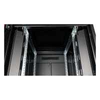 ROLINE 19-Zoll Netzwerkschrank Pro 32 HE, 800x800 BxT Glastr schwarz