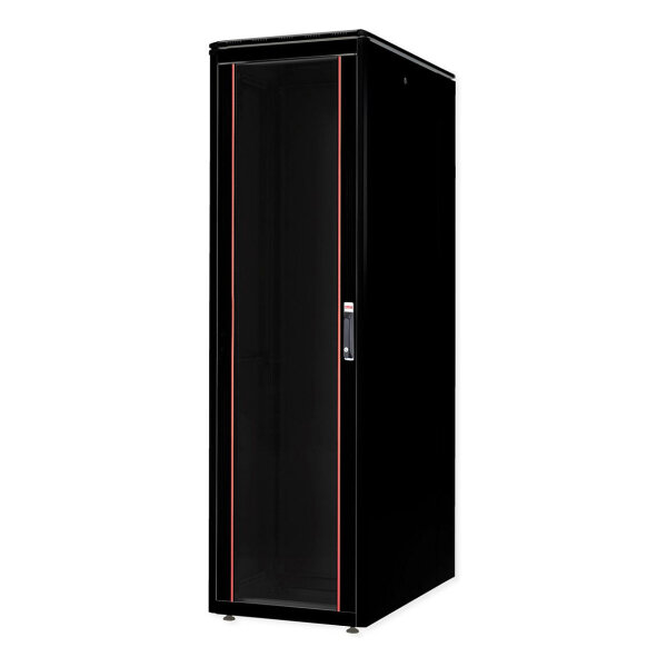 ROLINE 19-Zoll Netzwerkschrank Pro 47 HE, 600x1000 BxT Glastr schwarz