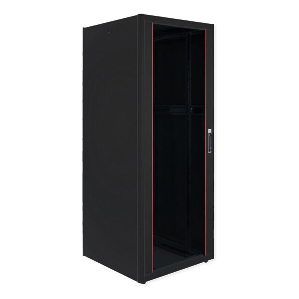 ROLINE 19-Zoll Netzwerkschrank Pro 42 HE, 800x800 BxT Glastr schwarz