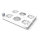 ROLINE 19-Zoll Dachlftereinheit 4 Lfter, Thermostat fr Serverschrank grau