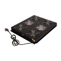 ROLINE 19-Zoll Dachlftereinheit 4 Lfter, ON/OFF fr...