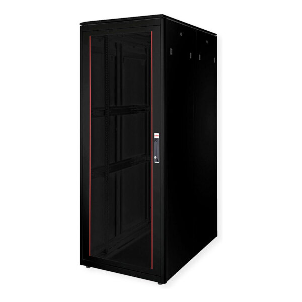 ROLINE 19-Zoll Netzwerkschrank Pro 42 HE, 800x1200 BxT Glastr schwarz