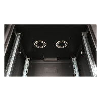 ROLINE 19-Zoll Wandgehuse Pro 12 HE, 600x600 BxT schwarz