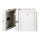ROLINE 19-Zoll Wandgehuse Pro 9 HE, 600x600 BxT zweiteilig schwenkbar grau