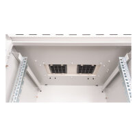 ROLINE 19-Zoll Wandgehuse Pro 9 HE, 600x600 BxT IP55 outdoor grau