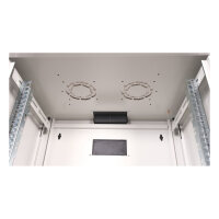ROLINE 19-Zoll Wandgehuse Pro 12 HE, 600x450 BxT grau