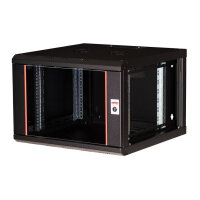 ROLINE 19-Zoll Wandgehuse Pro 7 HE, 600x600 BxT schwarz
