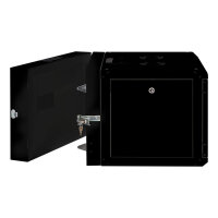 ROLINE 19-Zoll Wandgehuse Pro 7 HE, 600x600 BxT zweiteilig schwenkbar schwarz